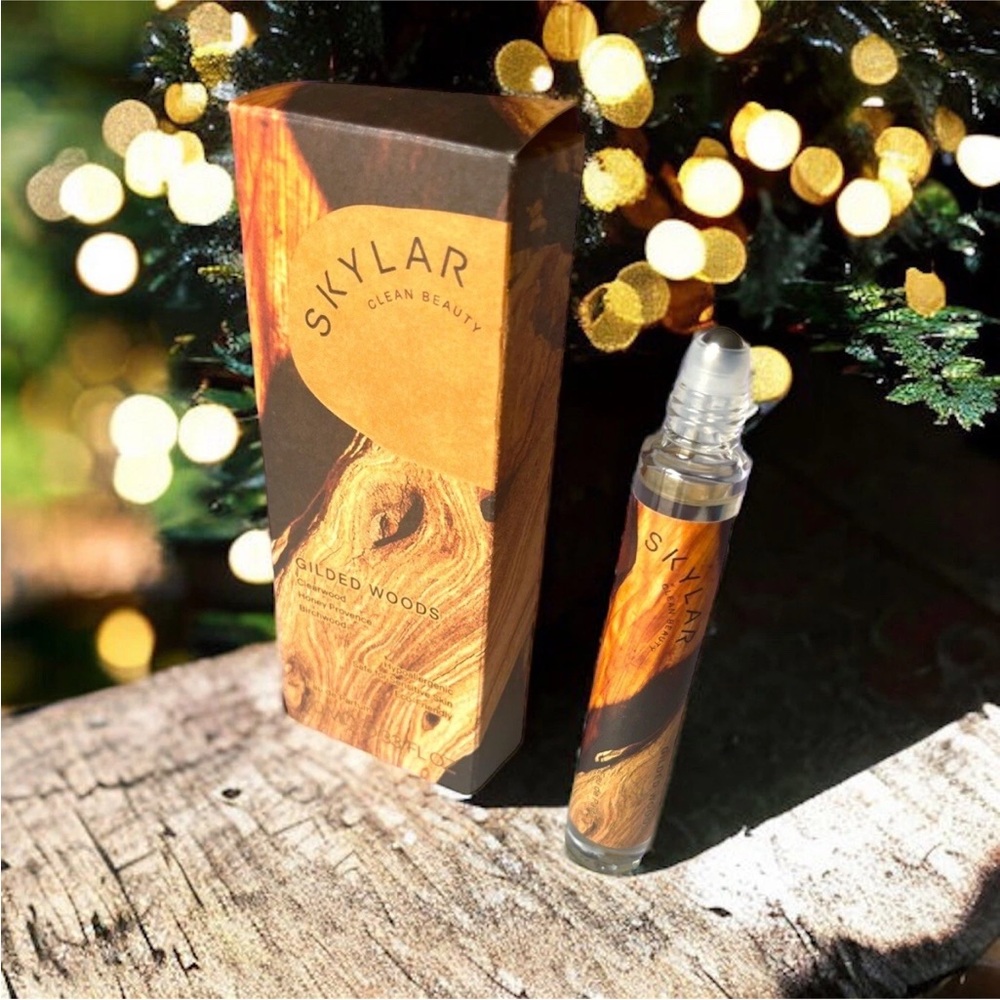 Skylar Gilded Woods Roll-On Perfume - Brown